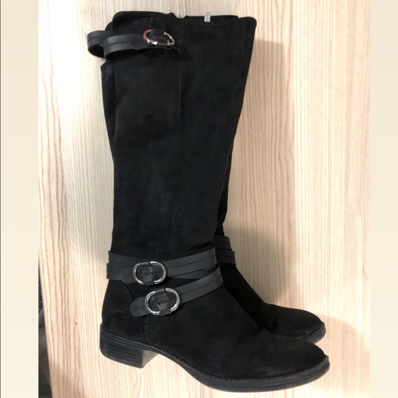 Sam Edelman Prairie Riding Boot Black - Picture 5 of 5